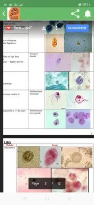 Encyclopédie de parasitologie android App screenshot 0