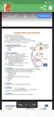 Encyclopédie de parasitologie android App screenshot 1